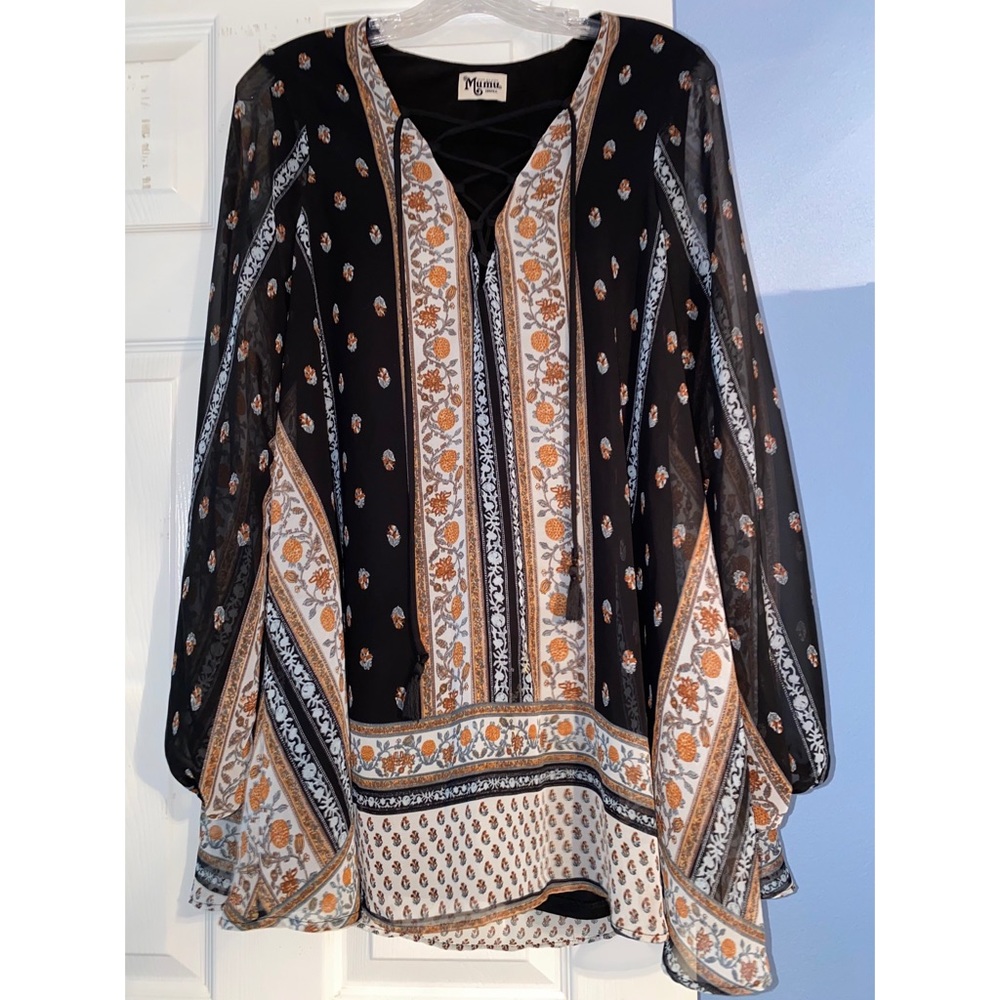 Show Me Your Mumu Lightning Bird Mini Dress